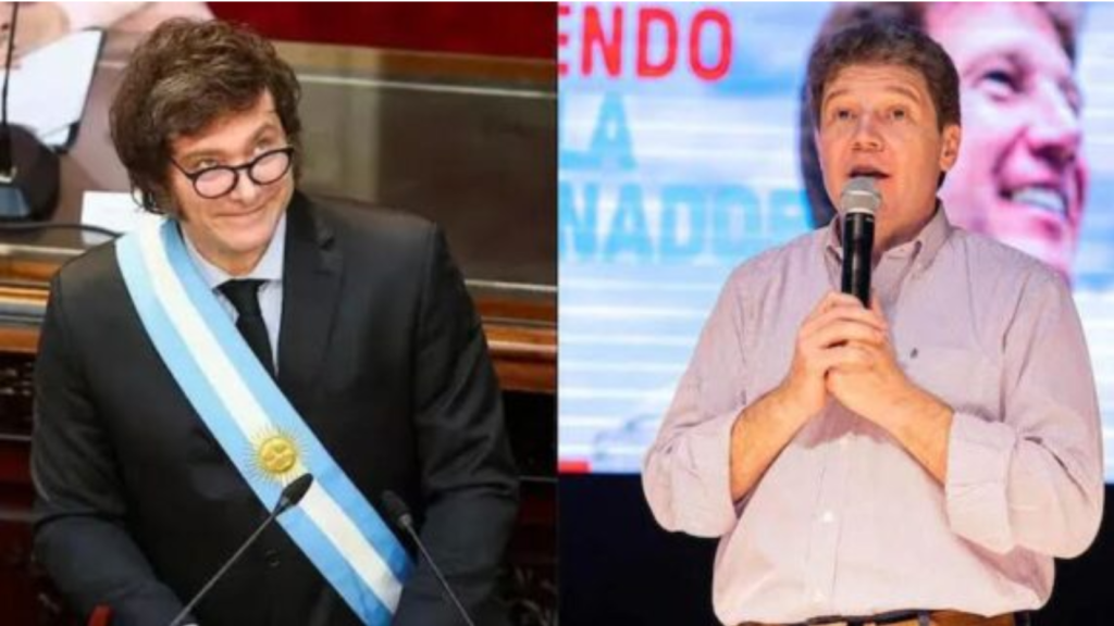 El gobernador de Tierra del Fuego, Gustavo Melella, repudió el modelo económico del Gobierno&nbsp;nacional