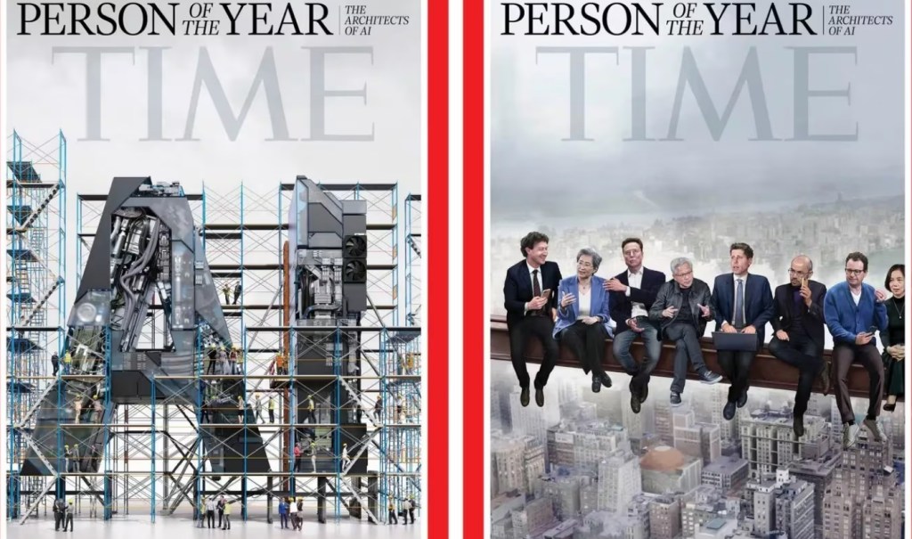 Tecnología en la cima: La revista Time elige a los arquitectos de la IA como la persona más destacada del&nbsp;año