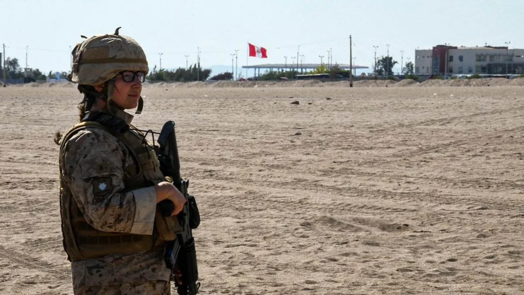 Cruce peligroso en Los Libertadores: sargento detenido con proyectiles de&nbsp;mortero